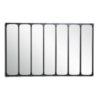 Зеркало В стиле хай-тек Lenaig единый размер серый LA REDOUTE INTERIEURS  фото, kupilegko.ru